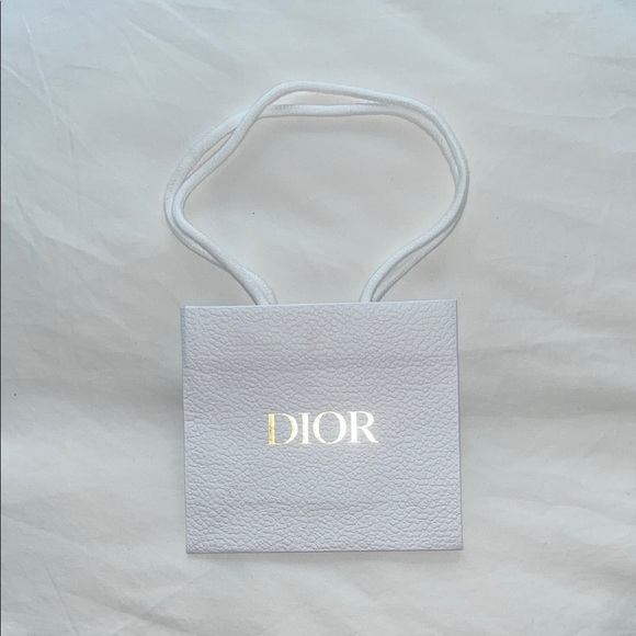 Dior Handbags - Small Dior White Shopping Bag